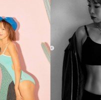 오나미, 완벽한 수영복 맵시+11자 복근 공개 &quot;행복+감사&quot;[리포트:컷] 